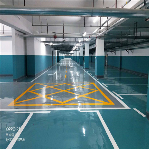 青岛富力环氧地坪项目案例